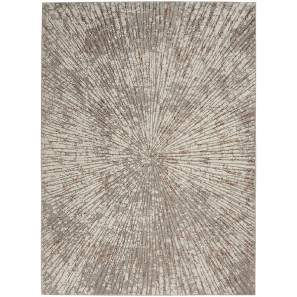InspireMeHomeDécor Abstract Gray Area Rug & Reviews Wayfair